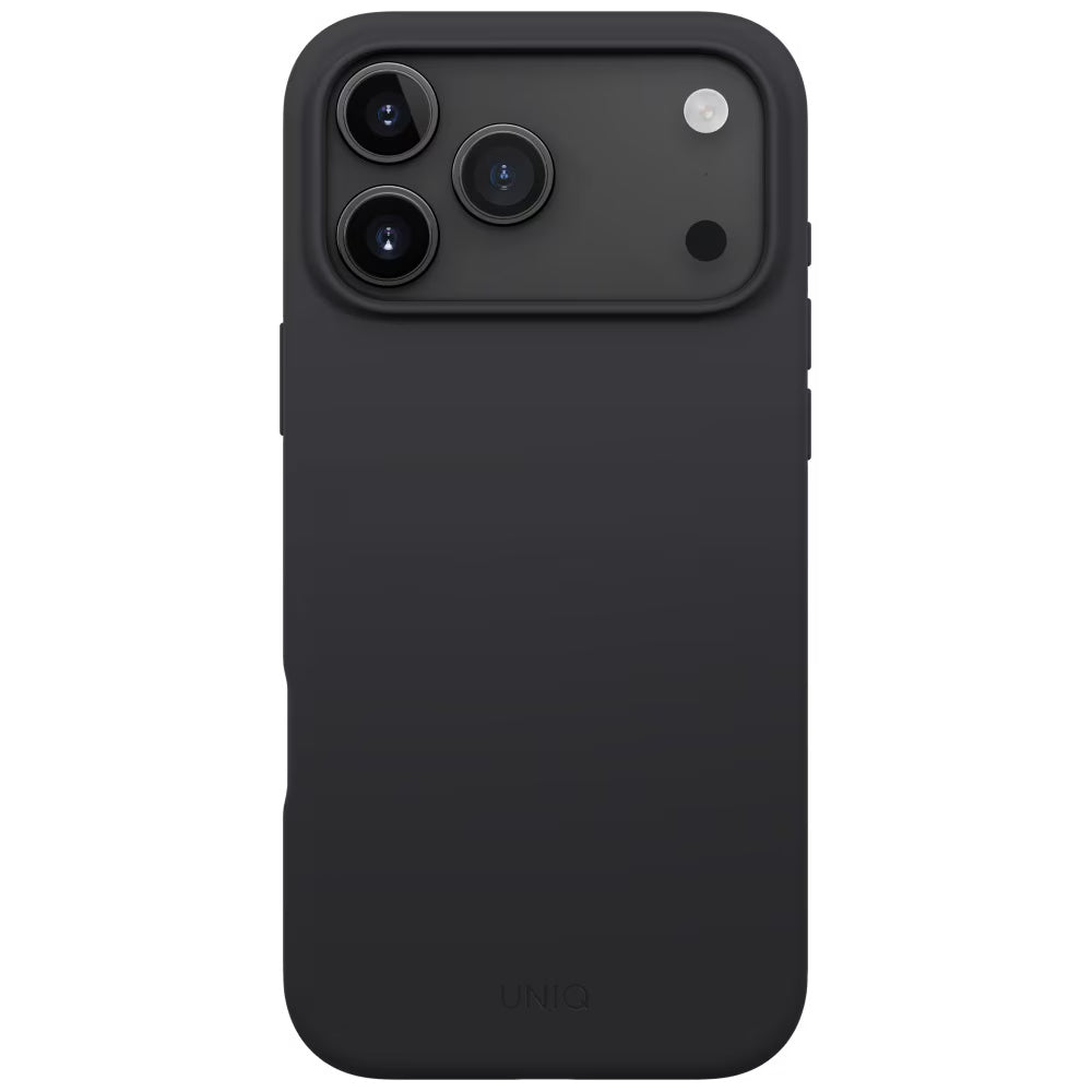 Калъф MagSafe за Apple iPhone 17 Pro, UNIQ, Lino MagClick, Черен