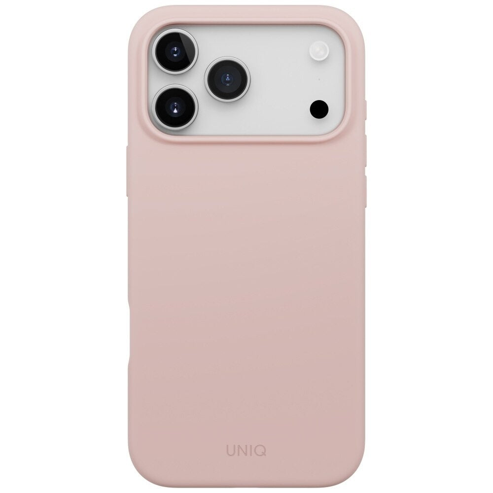 Калъф MagSafe за Apple iPhone 17 Pro, UNIQ, Lino MagClick, Розов