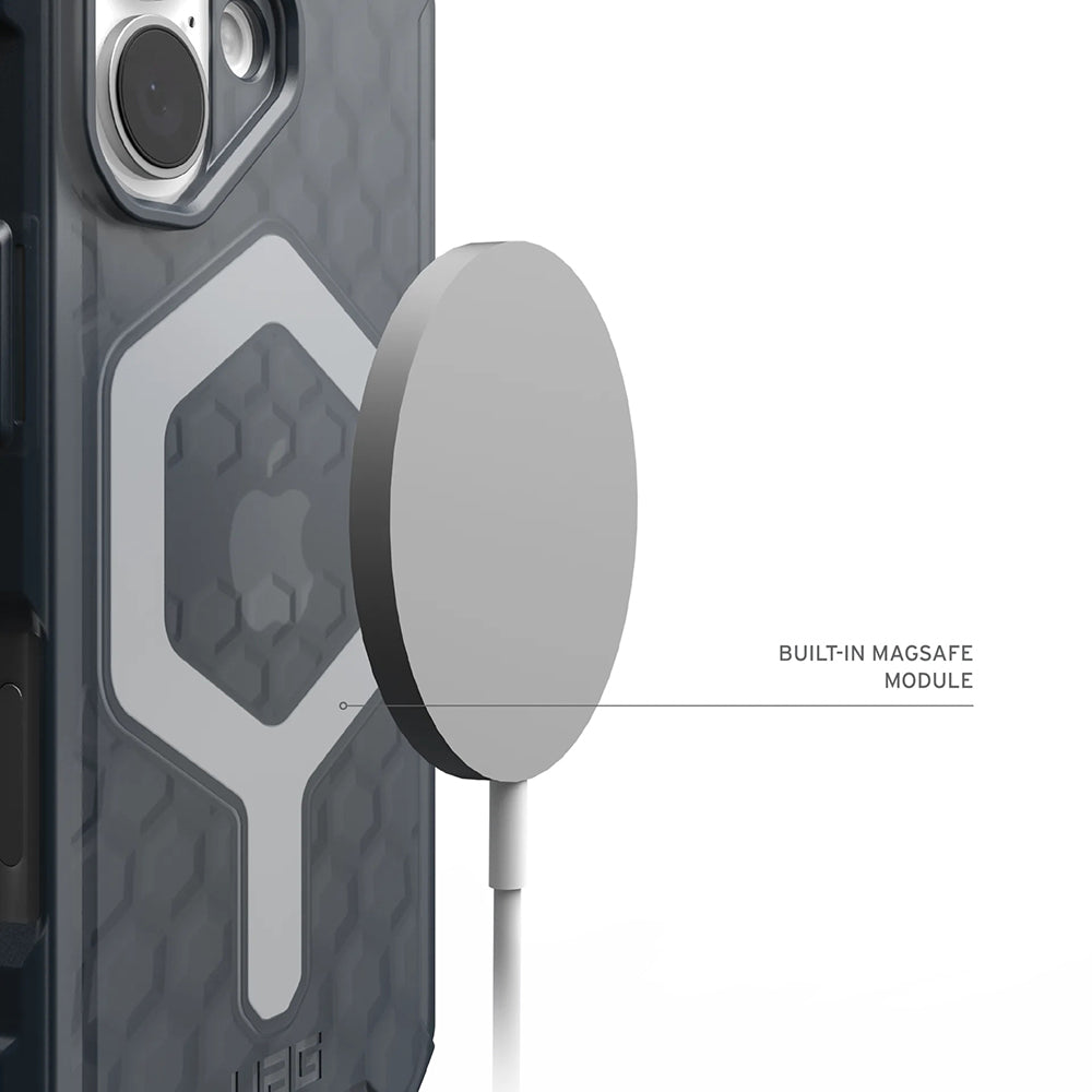 Калъф MagSafe за Apple iPhone 17 Pro, Urban Armor Gear, Essential Armor, Сив