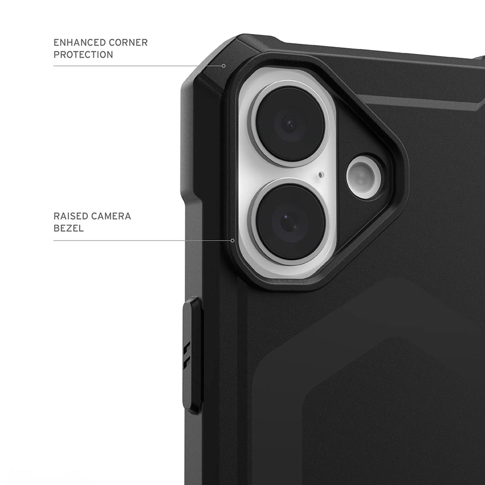 Калъф MagSafe за Apple iPhone 17 Pro, Urban Armor Gear, Essential Armor, Черен