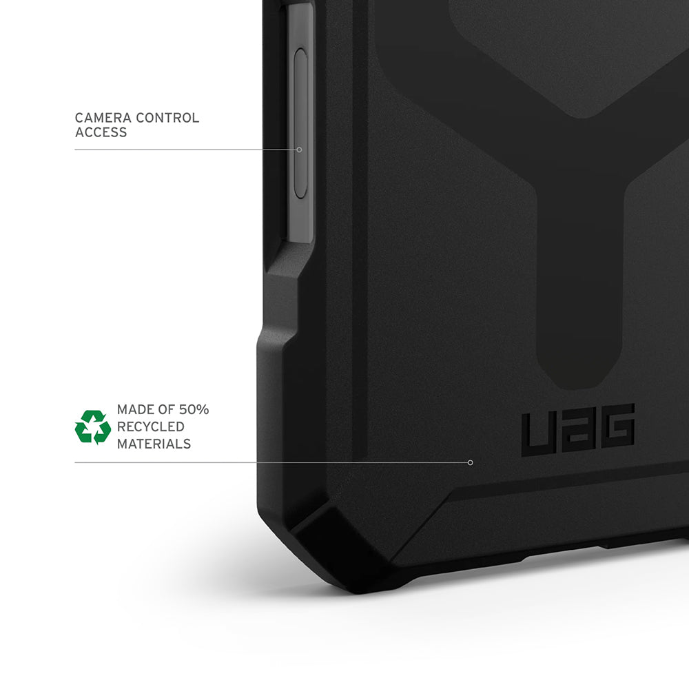 Калъф MagSafe за Apple iPhone 17 Pro, Urban Armor Gear, Essential Armor, Черен