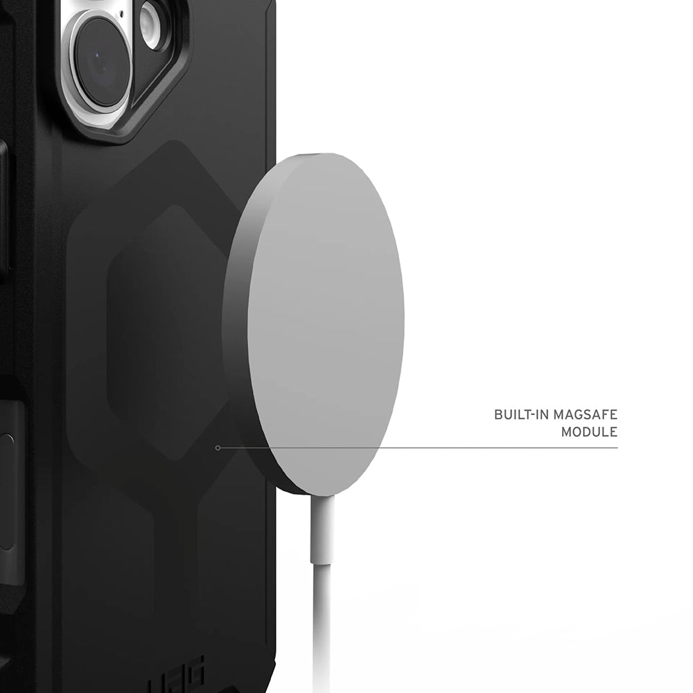 Калъф MagSafe за Apple iPhone 17 Pro, Urban Armor Gear, Essential Armor, Черен