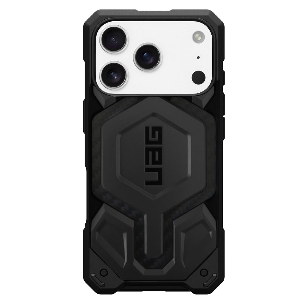 Калъф MagSafe за Apple iPhone 17 Pro, Urban Armor Gear, Monarch Pro Carbon, Черен