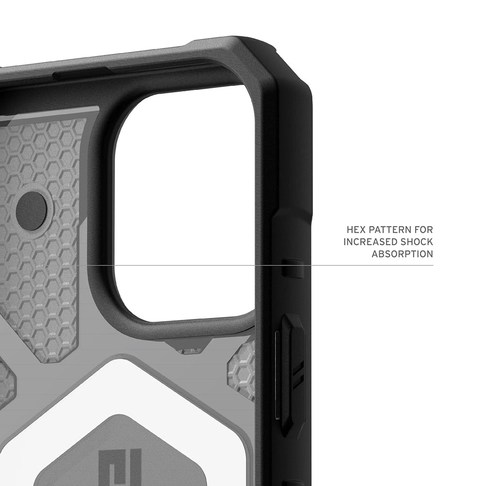 Калъф MagSafe за Apple iPhone 17 Pro, Urban Armor Gear, Pathfinder Clear, Сив