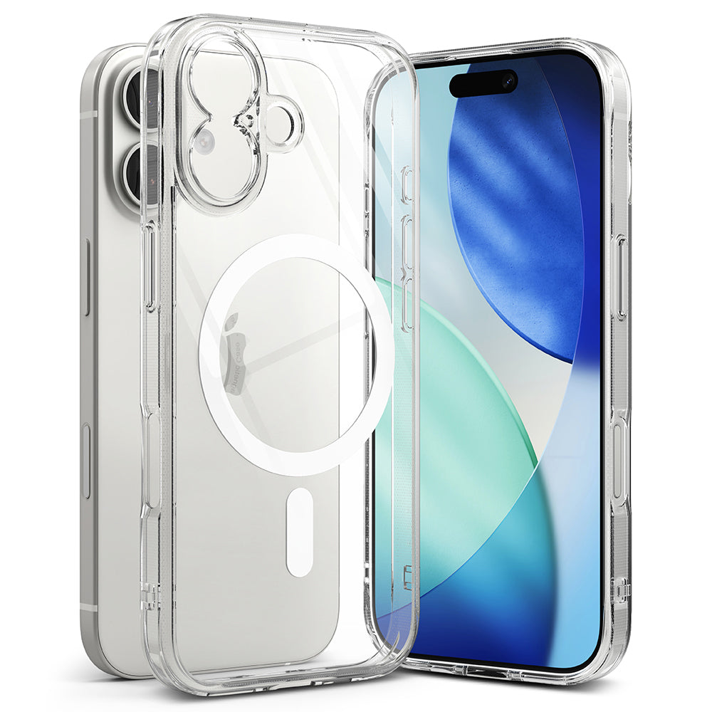 Калъф MagSafe за Apple iPhone 17, Ringke, Fusion, Прозрачен