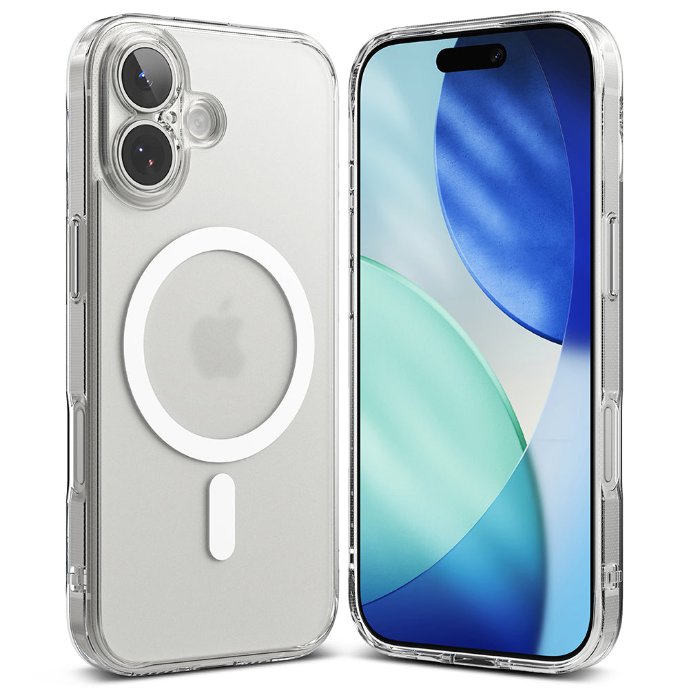 Калъф MagSafe за Apple iPhone 17, Ringke, Fusion, Матов Прозрачен