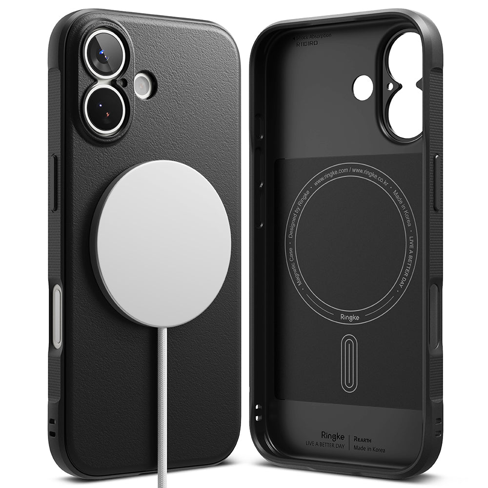 Калъф MagSafe за Apple iPhone 17, Ringke, Onyx, Черен