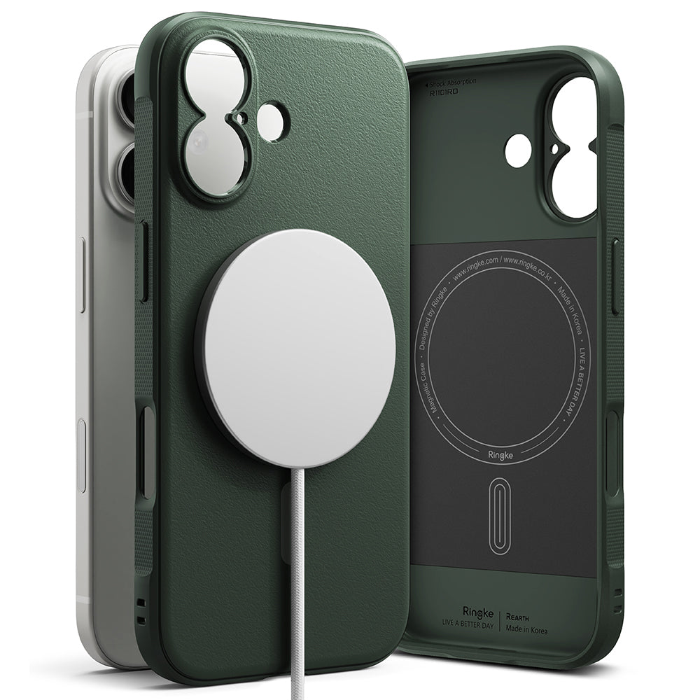 Калъф MagSafe за Apple iPhone 17, Ringke, Onyx, Тъмнозелен