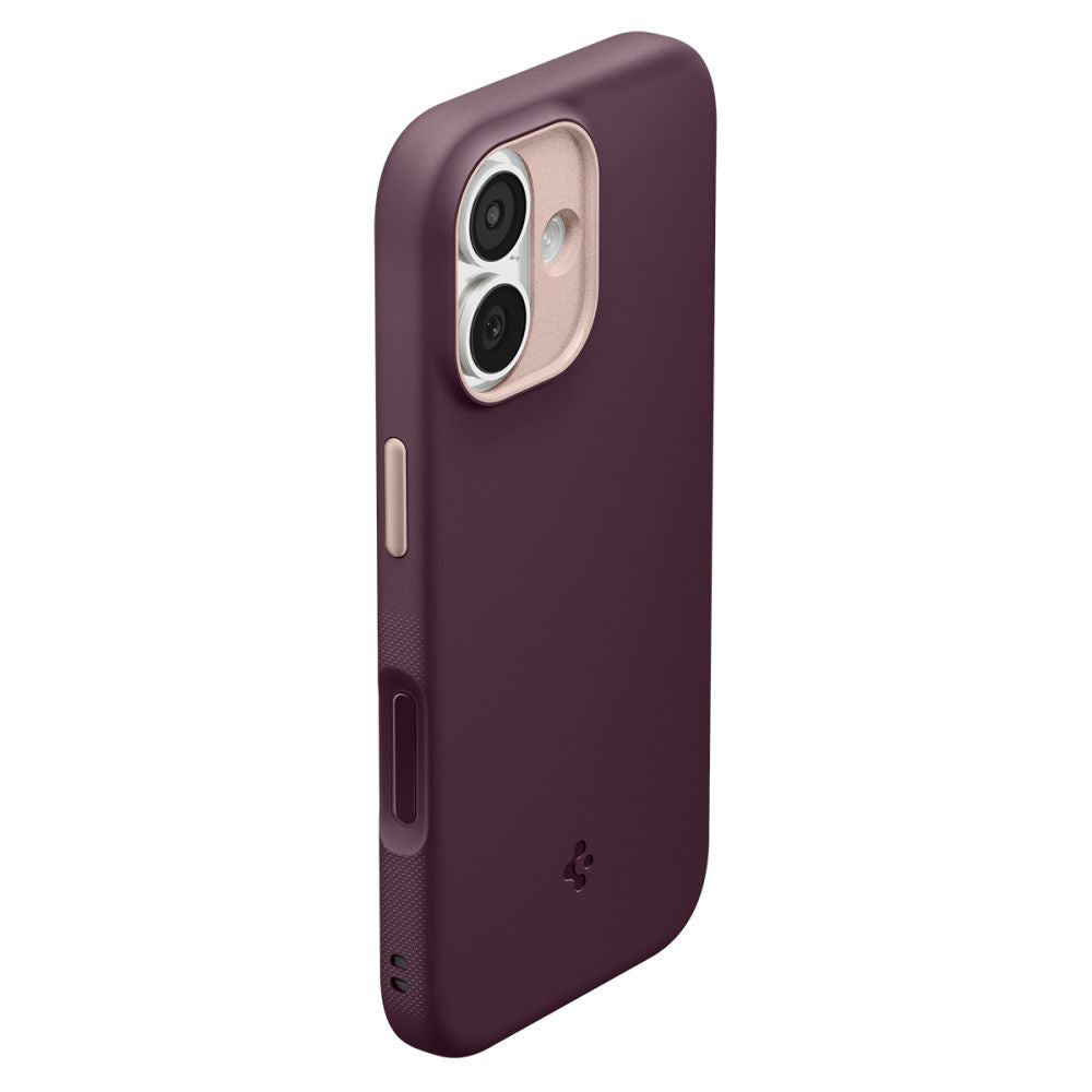 Калъф MagSafe за Apple iPhone 17, Spigen, Caseology Nano Pop, Вишнево ACS10365