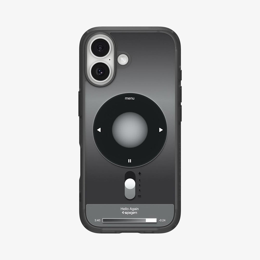 Калъф MagSafe за Apple iPhone 17, Spigen, Ultra Hybrid Classic, Черен