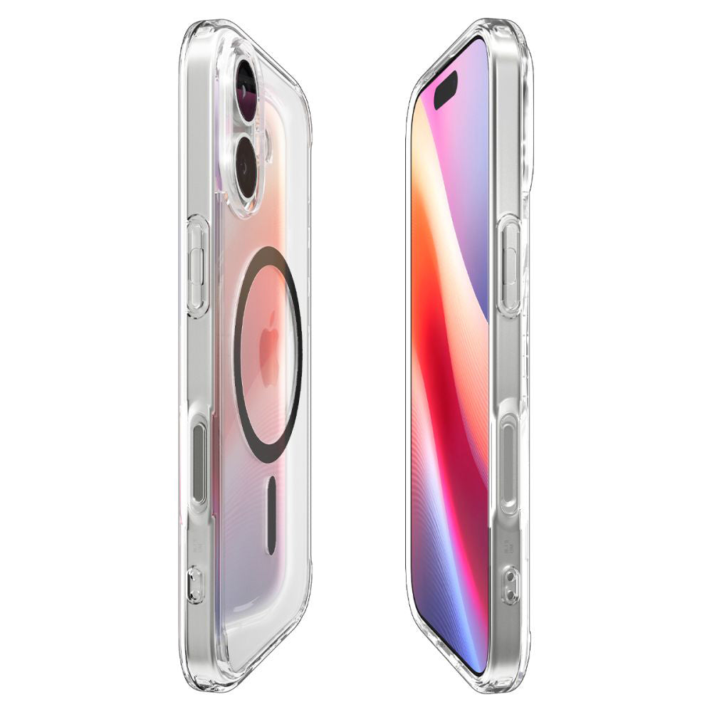 Калъф MagSafe за Apple iPhone 17, Spigen, Ultra Hybrid, Сив ACS10381