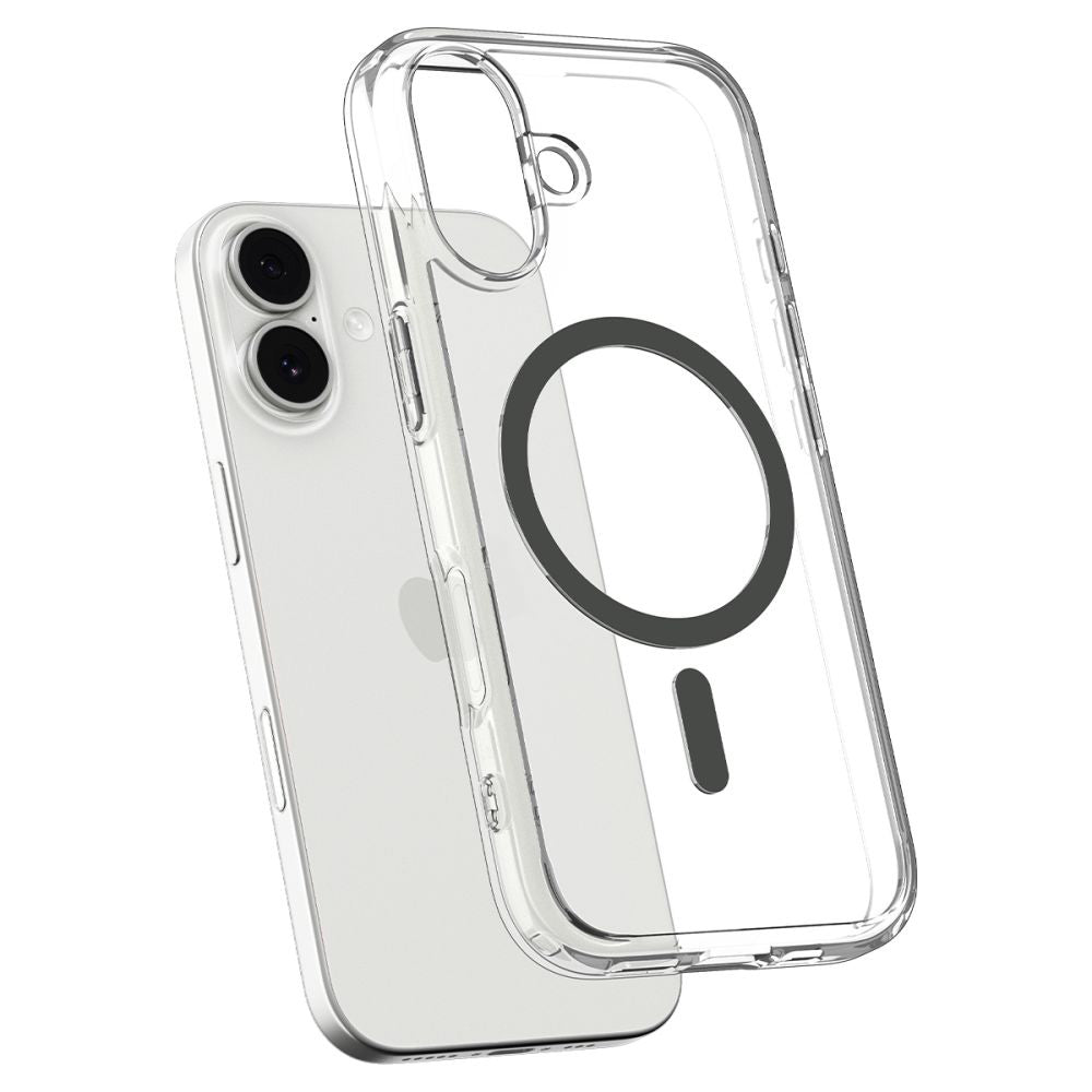 Калъф MagSafe за Apple iPhone 17, Spigen, Ultra Hybrid, Сив ACS10381