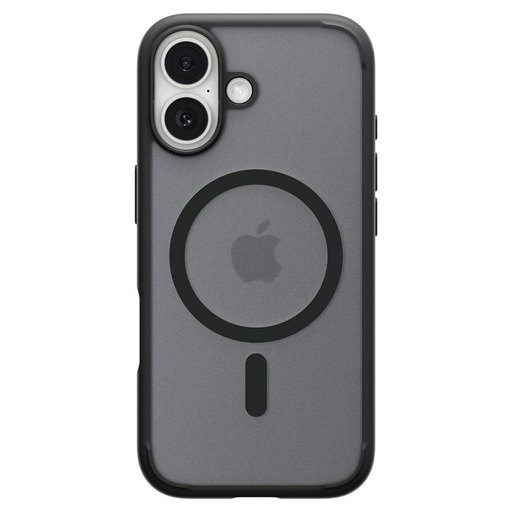 Калъф MagSafe за Apple iPhone 17, Spigen, Ultra Hybrid, Сатенено черен ACS10383