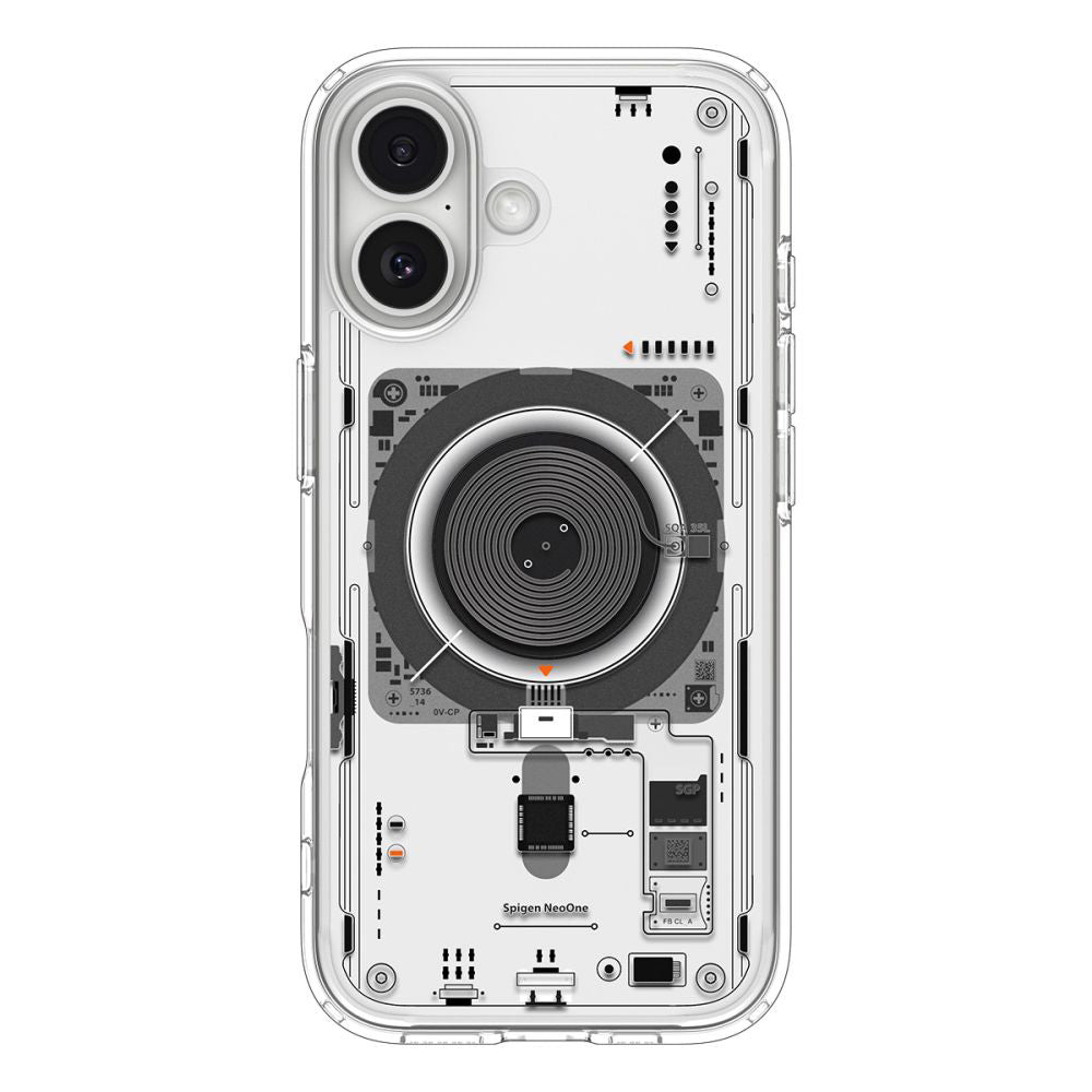 Калъф MagSafe за Apple iPhone 17, Spigen, Ultra Hybrid Neo One, Прозрачен