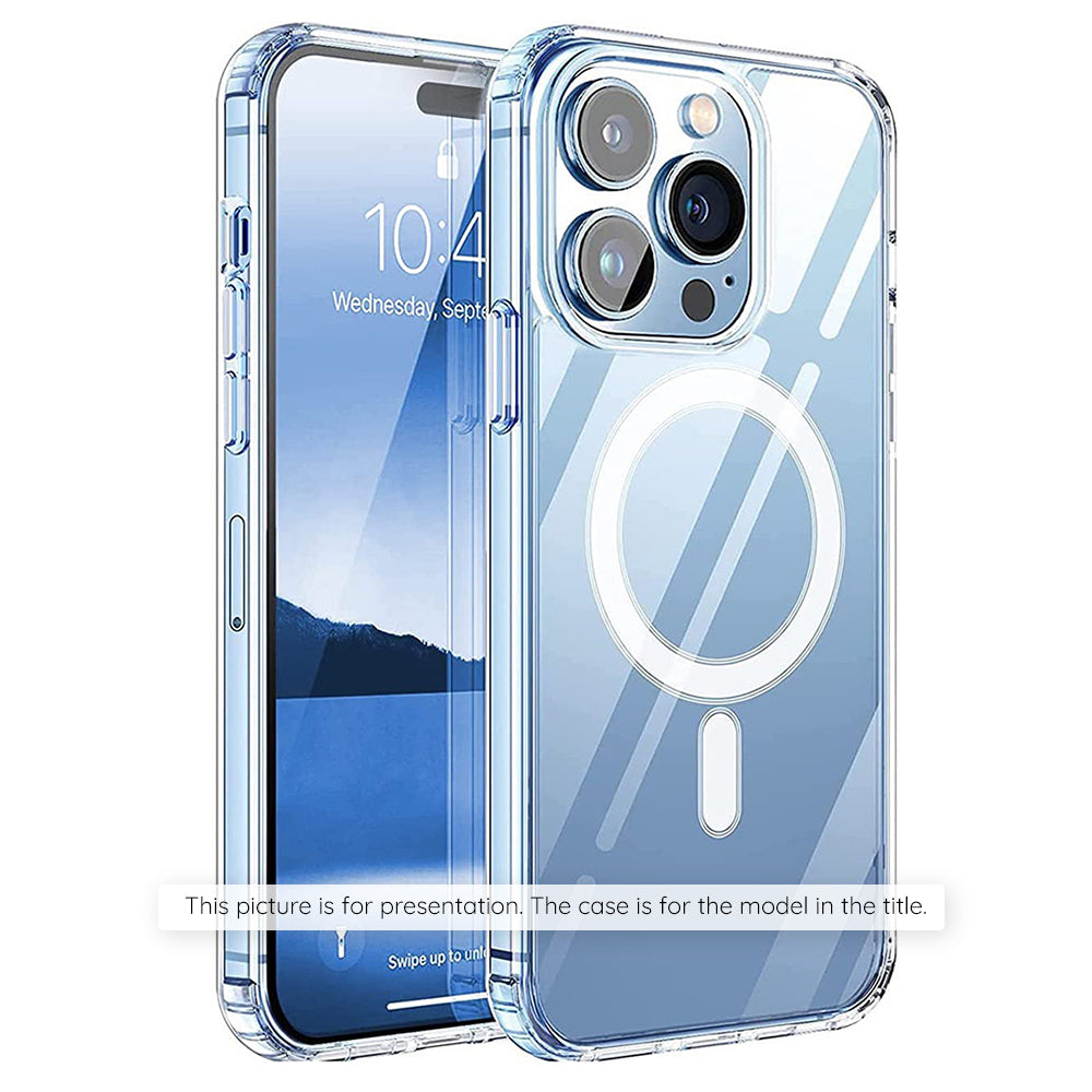 Калъф MagSafe за Apple iPhone 17, Techsuit, Pro, Прозрачен