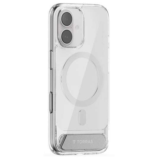 Калъф MagSafe за Apple iPhone 17, Torras, Pstand, Прозрачен