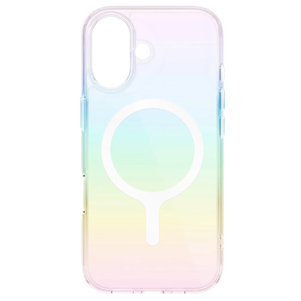 Калъф MagSafe за Apple iPhone 17, UNIQ, Iridescia MagClick, Многоцветен