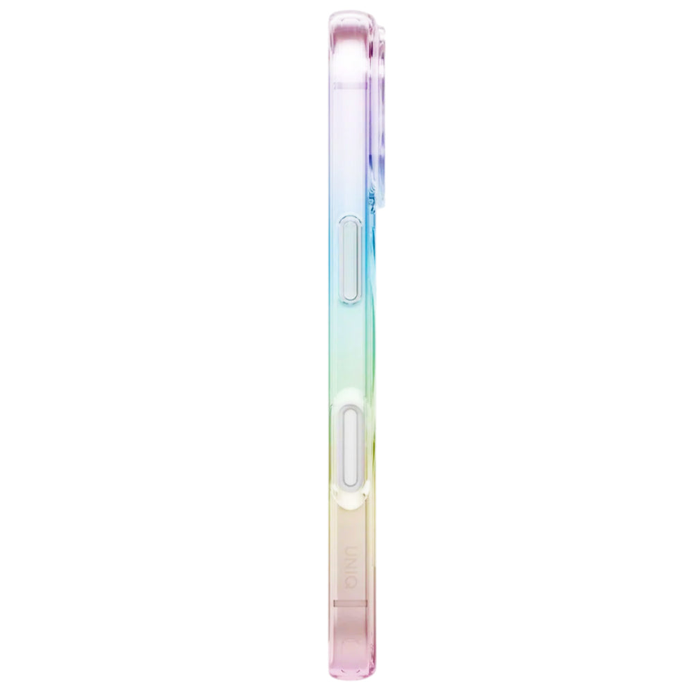 Калъф MagSafe за Apple iPhone 17, UNIQ, Iridescia MagClick, Многоцветен