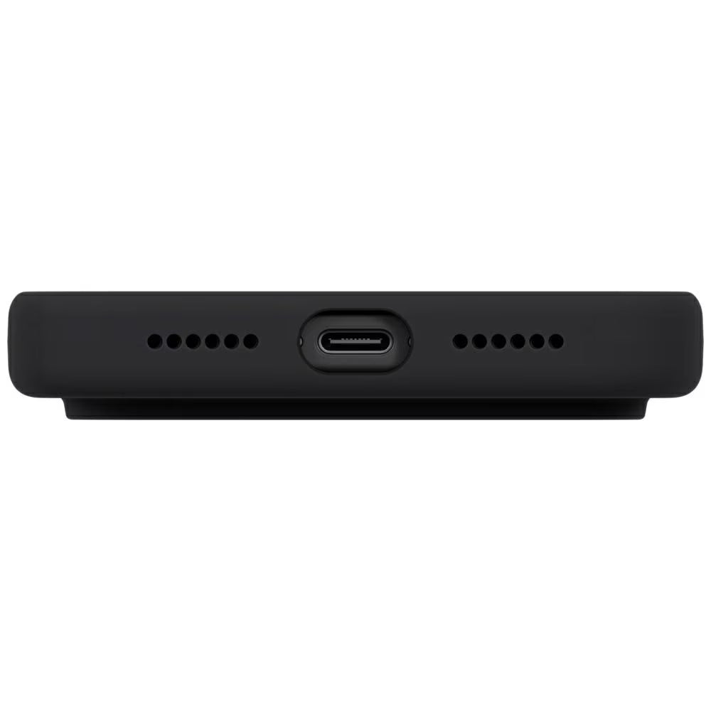 Калъф MagSafe за Apple iPhone 17, UNIQ, Lino MagClick, Черен