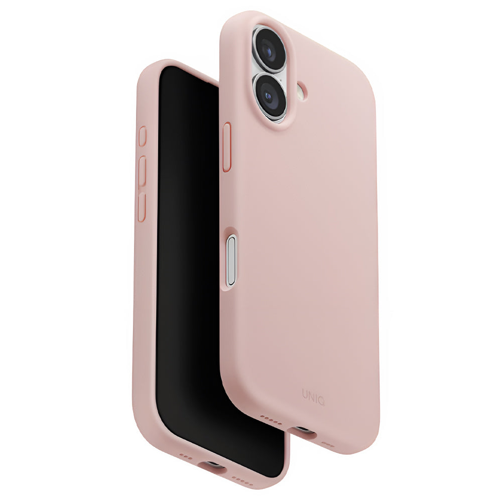 Калъф MagSafe за Apple iPhone 17, UNIQ, Lino MagClick, Розов