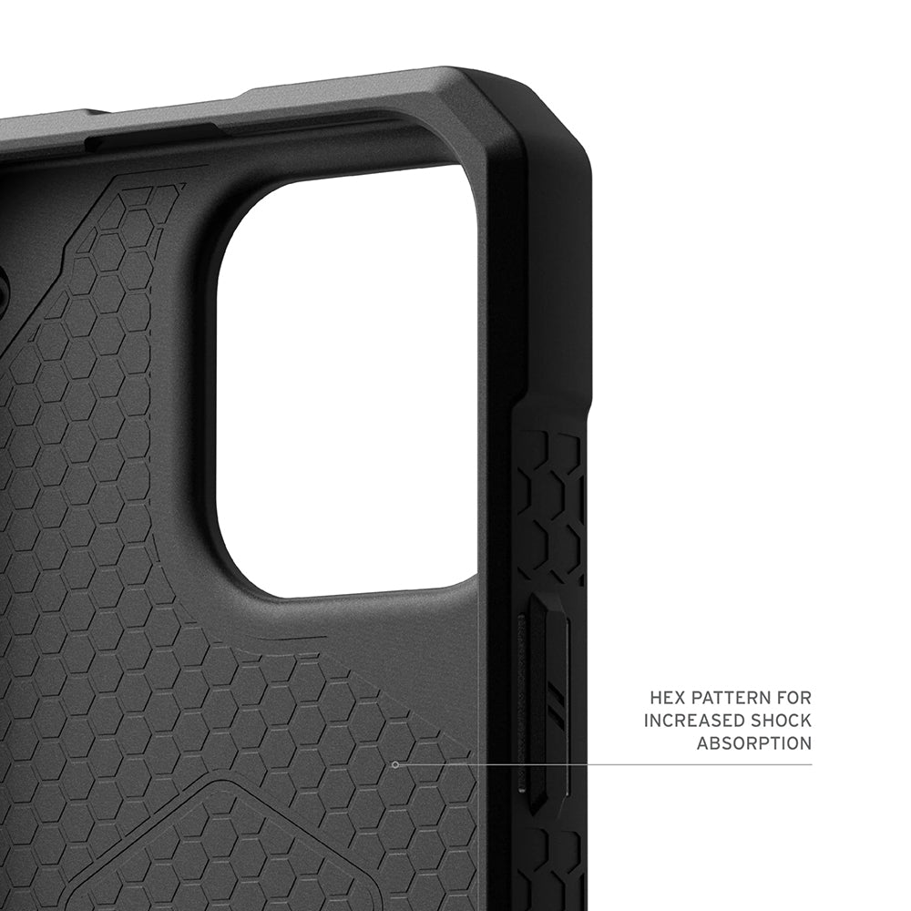 MagSafe Case for Apple iPhone 17, Urban Armor Gear, Monarch Pro Kevlar, Black