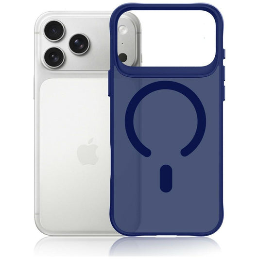 Калъф MagSafe за Apple iPhone 18 Pro / 17 Pro, 3MK, Smoke MagCase, синя
