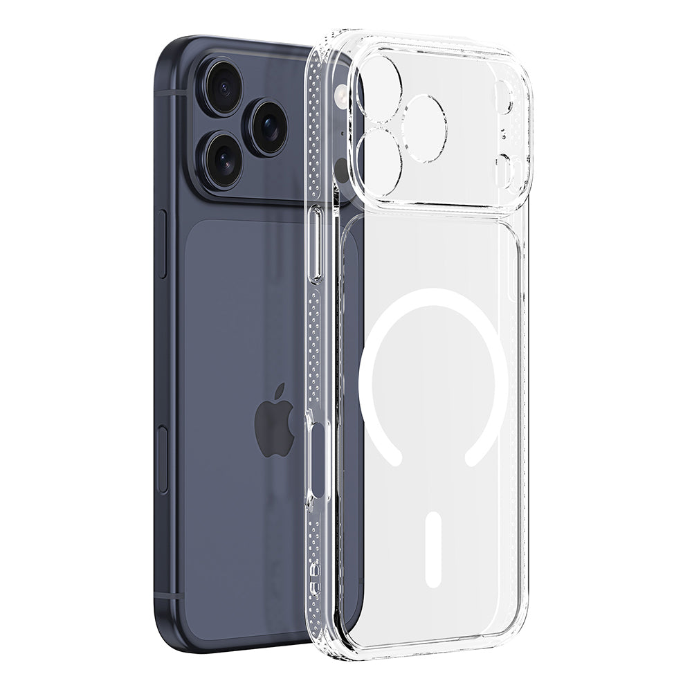 Калъф MagSafe за Apple iPhone 18 Pro / 17 Pro, DUX DUCIS, Клиновиден, Прозрачен
