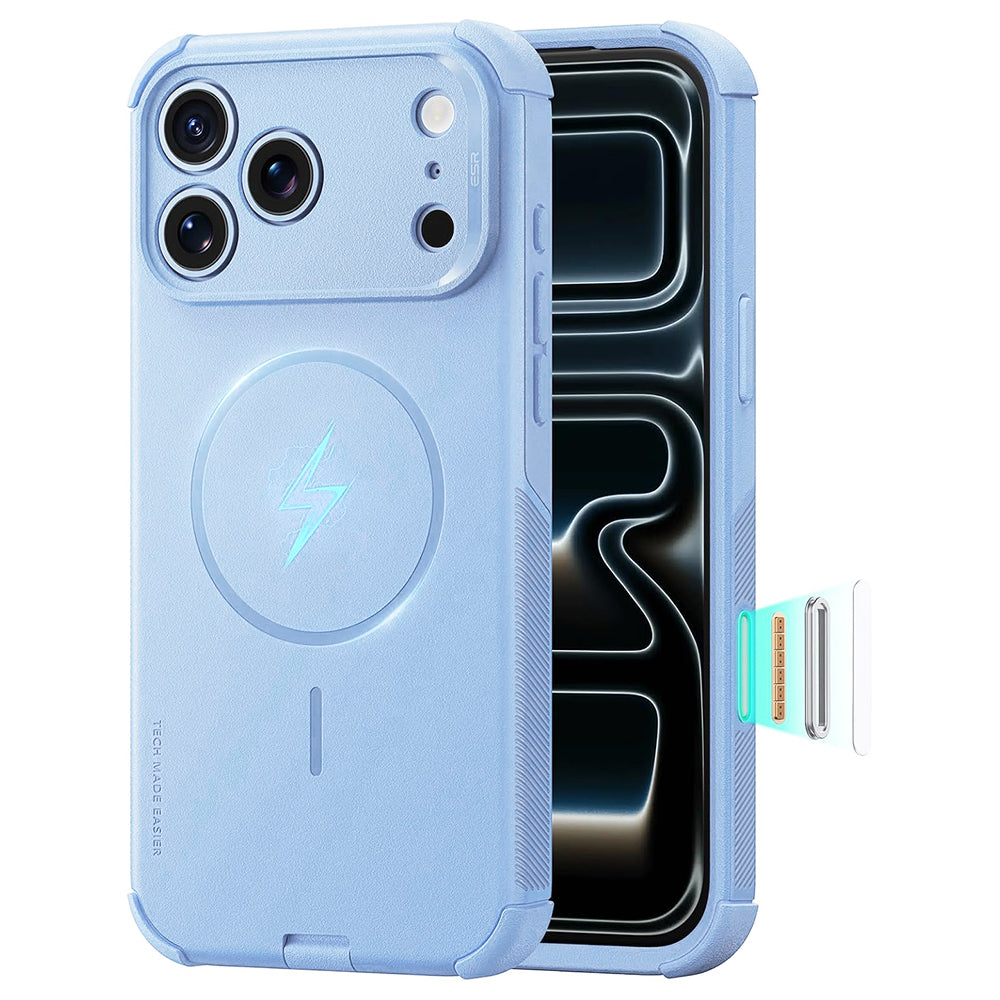 Калъф MagSafe за Apple iPhone 18 Pro / 17 Pro, ESR, Cyber, Bleu