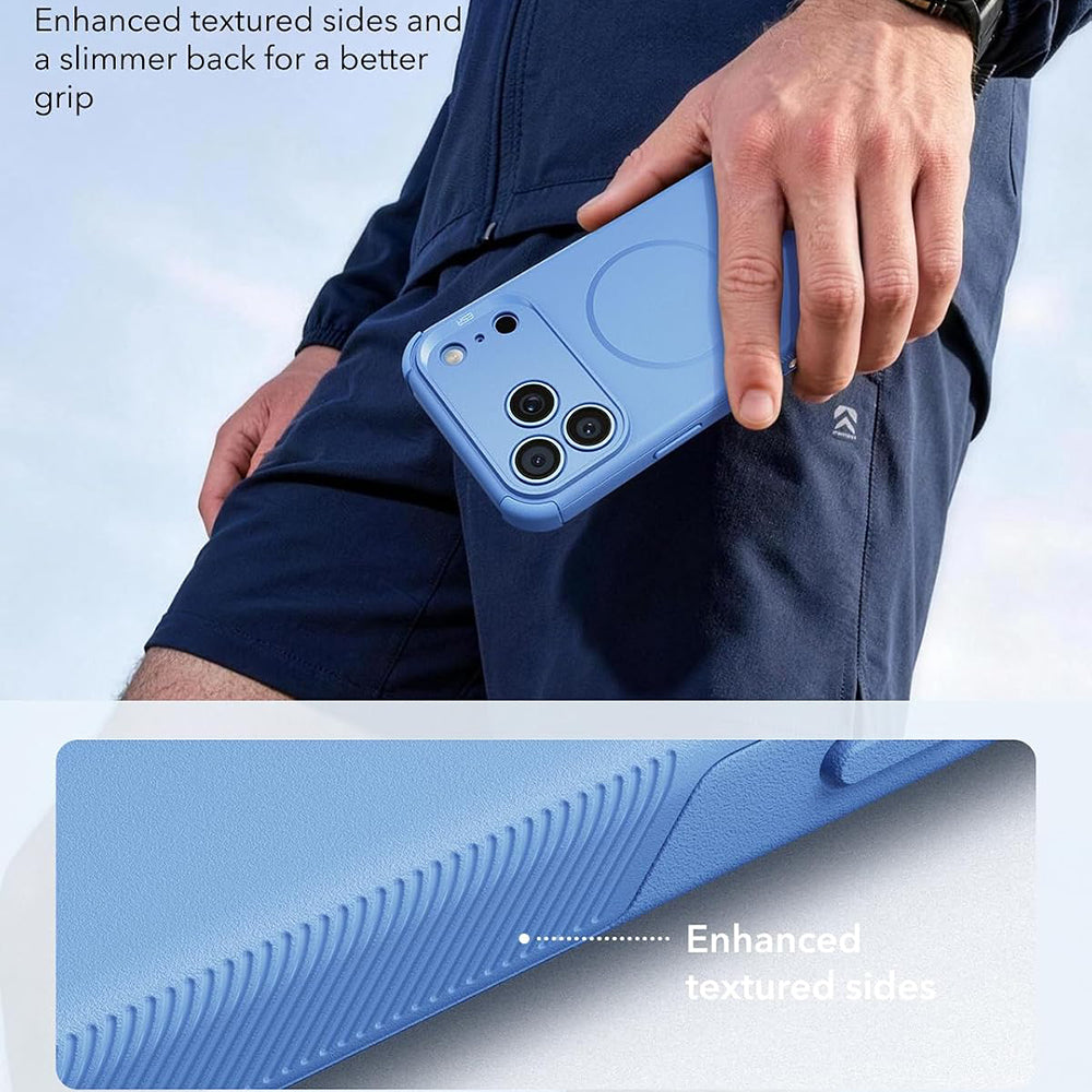 Калъф MagSafe за Apple iPhone 18 Pro / 17 Pro, ESR, Cyber, Bleu
