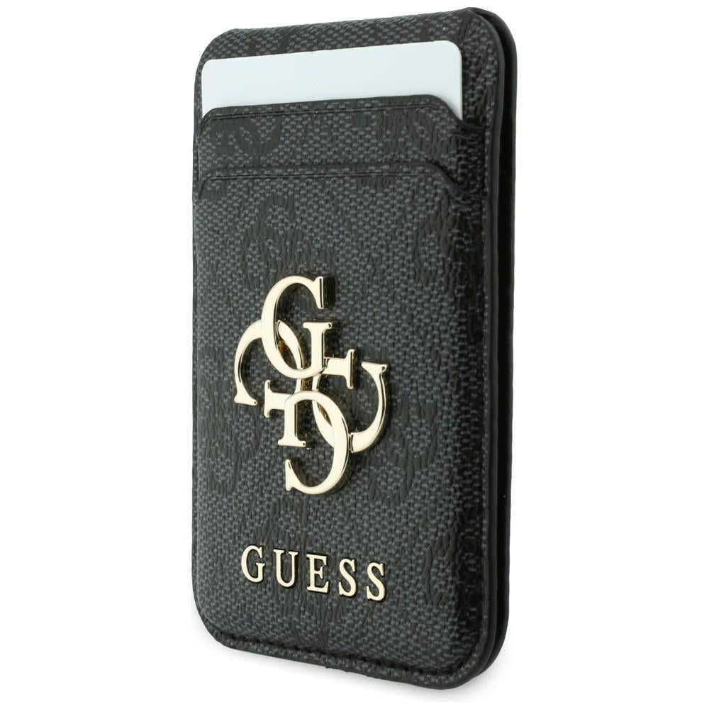 Калъф MagSafe за Apple iPhone 18 Pro / 17 Pro, Guess, 4G Cardslot, черен