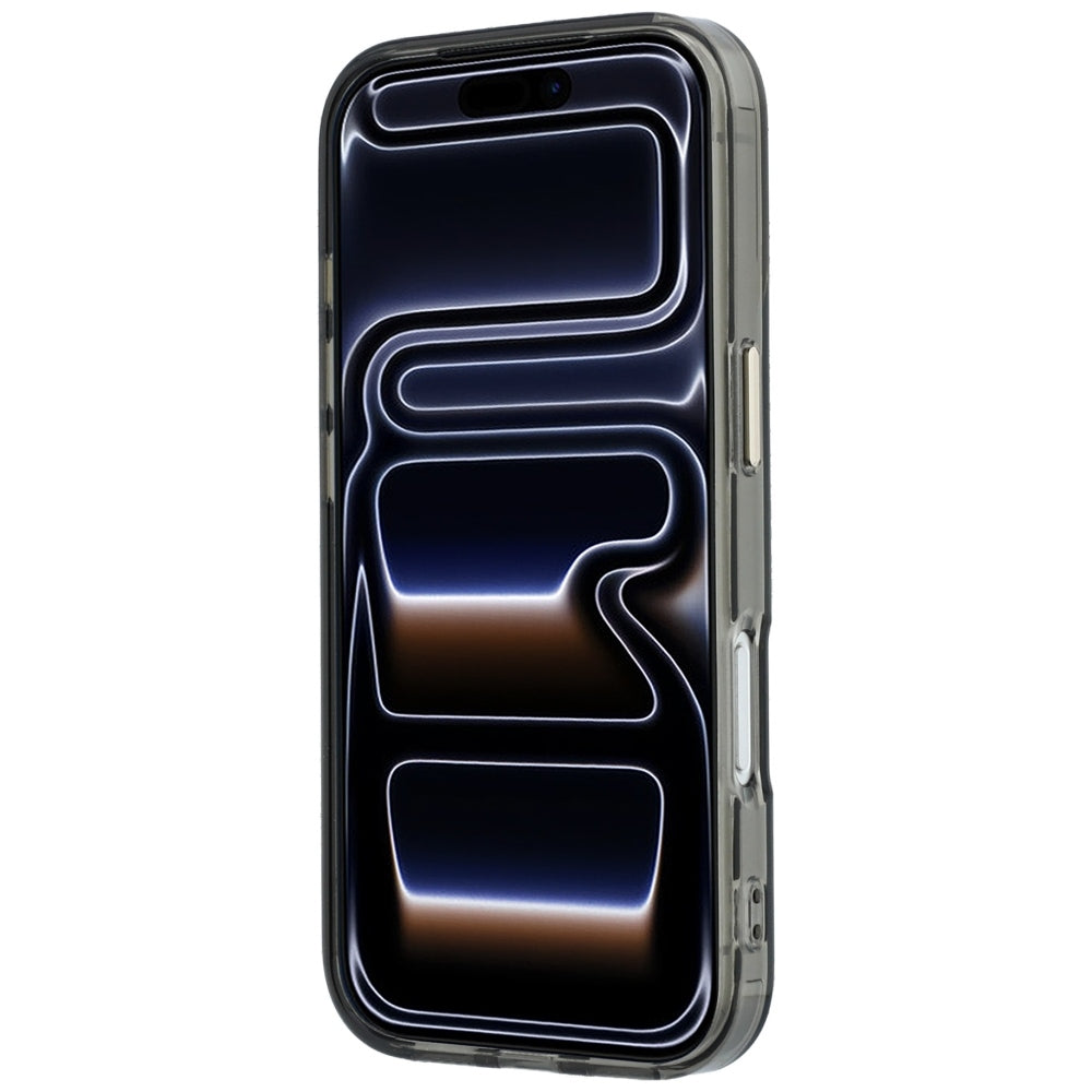 Калъф MagSafe за Apple iPhone 18 Pro / 17 Pro, Guess, Ring Stand Script Metal Logo, Черен