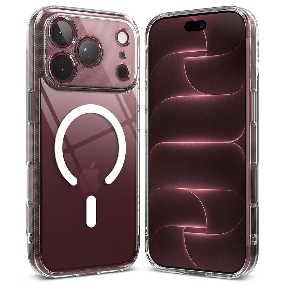 MagSafe Case for Apple iPhone 18 Pro / 17 Pro, Ringke, Fusion, Transparent