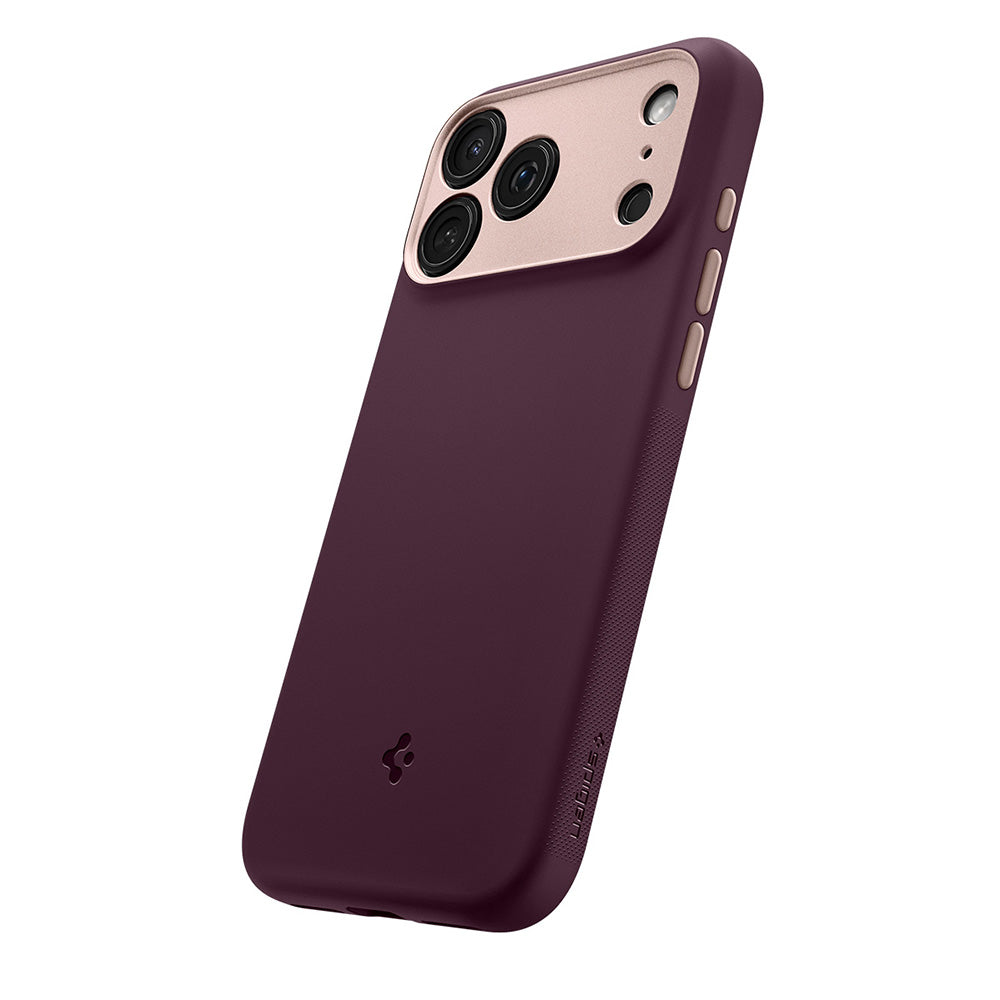 Калъф MagSafe за Apple iPhone 18 Pro / 17 Pro, Spigen, Caseology Nano Pop, Бордо ACS12179