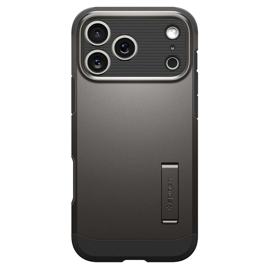 Калъф MagSafe за Apple iPhone 18 Pro / 17 Pro, Spigen, Tough Armor T, Сив ACS12174