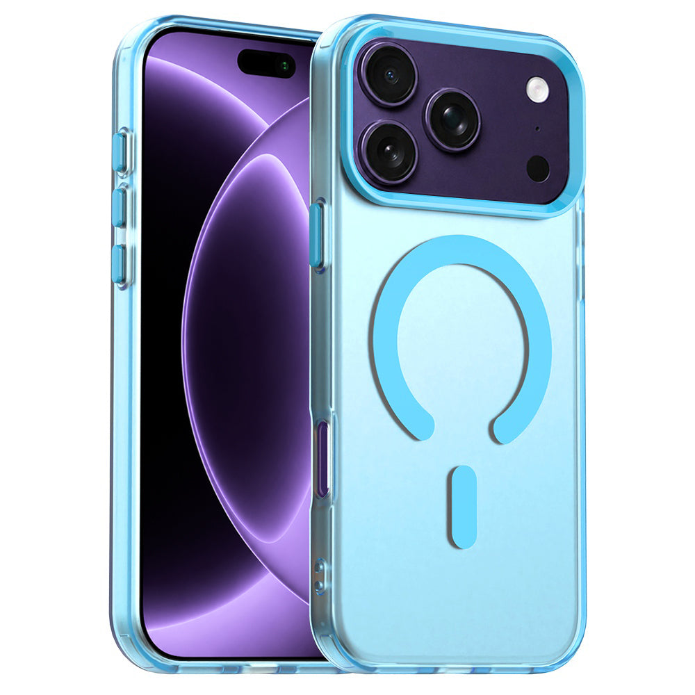 Калъф MagSafe за Apple iPhone 18 Pro / 17 Pro, Techsuit, CandyCase, Син
