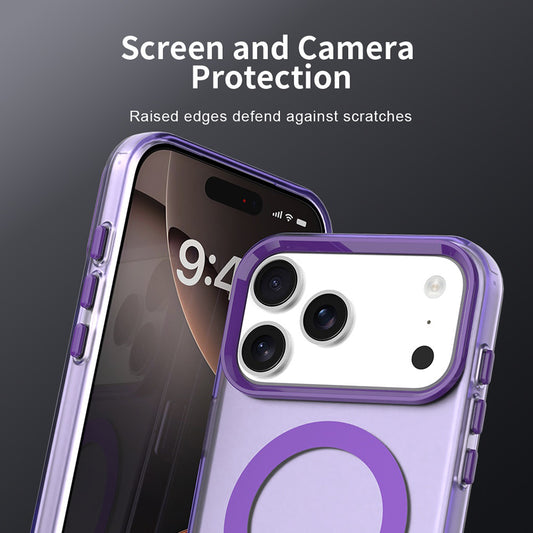 Калъф MagSafe за Apple iPhone 18 Pro / 17 Pro, Techsuit, CandyCase, Лилав