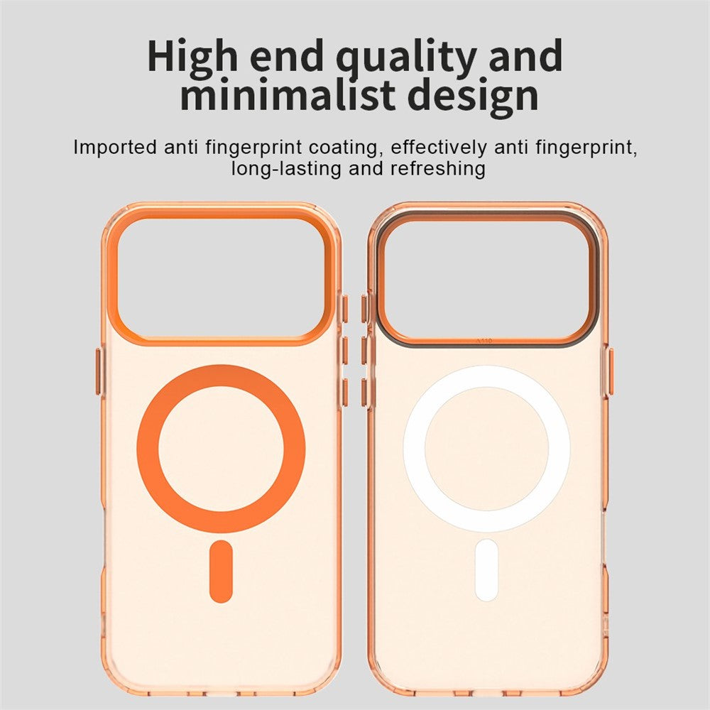 Калъф MagSafe за Apple iPhone 18 Pro / 17 Pro, Techsuit, CandyCase, Оранжев