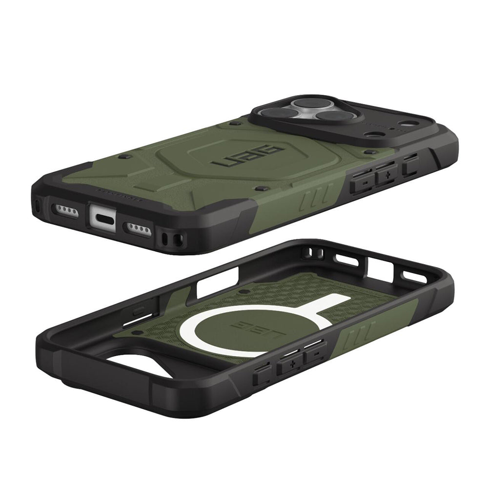 Калъф MagSafe за Apple iPhone 18 Pro / 17 Pro, Urban Armor Gear, Pathfinder, Зелен
