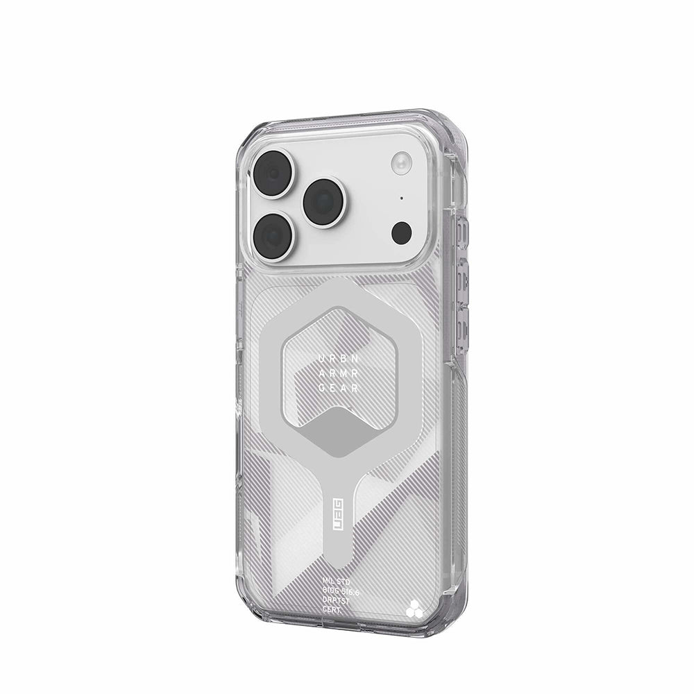 Калъф MagSafe за Apple iPhone 18 Pro / 17 Pro, Urban Armor Gear, Plyo, Сребрист