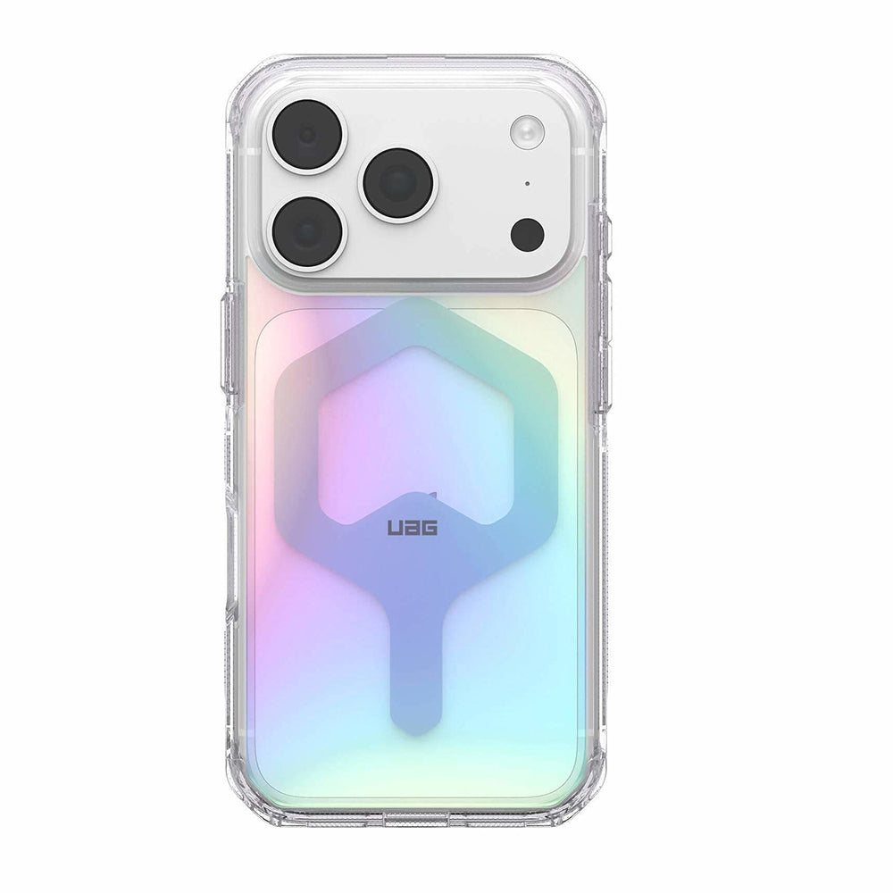 MagSafe Case for Apple iPhone 18 Pro / 17 Pro, Urban Armor Gear, Plyo, Iridescent