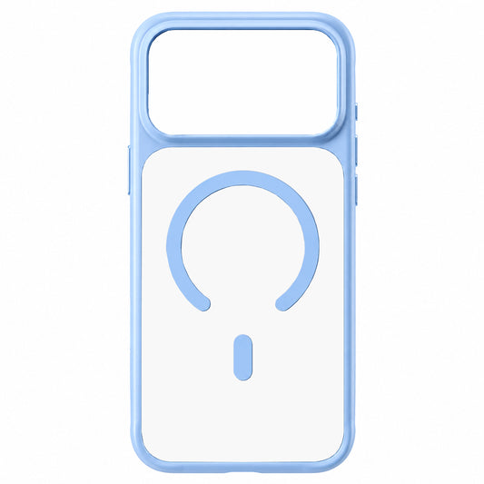 Калъф MagSafe за Apple iPhone 18 Pro Max / 17 Pro Max, Blueo, щадящ кожата, против изпускане, сатененосиня