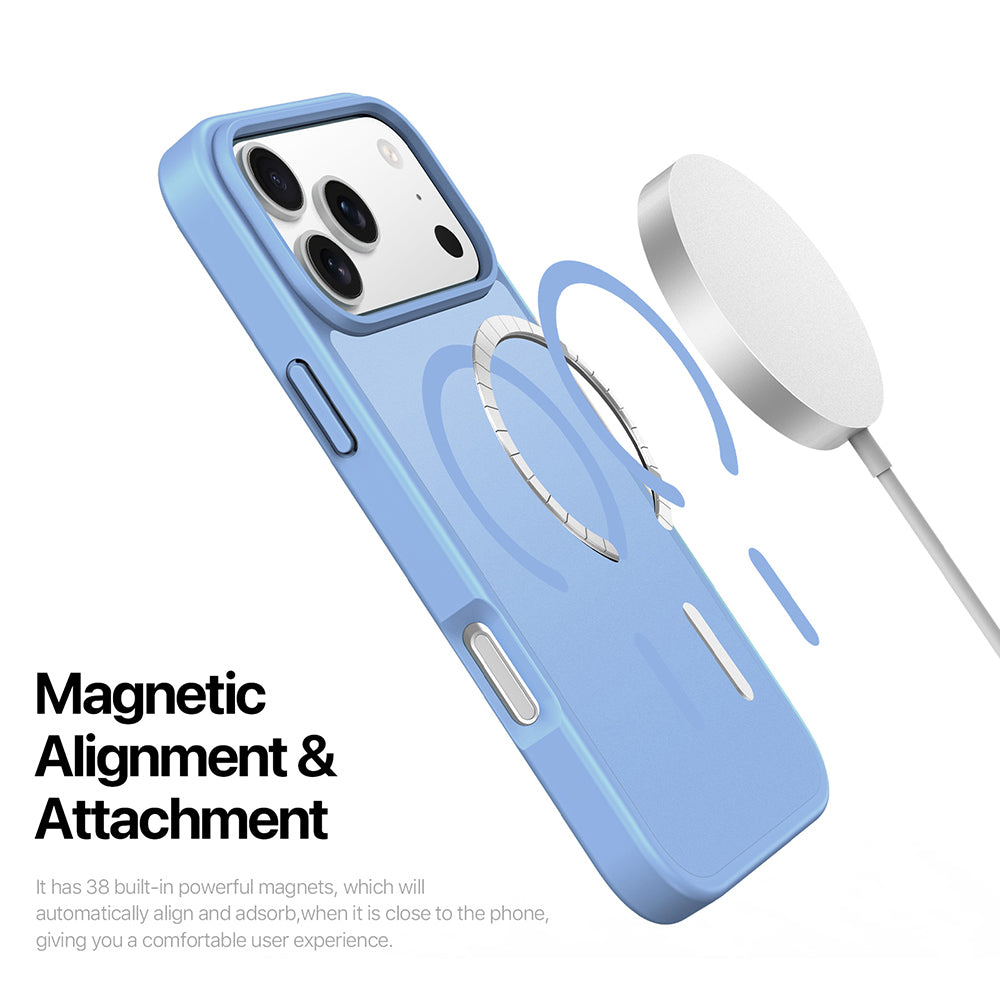 Калъф MagSafe за Apple iPhone 18 Pro Max / 17 Pro Max, DUX DUCIS, Yind, светлорозов