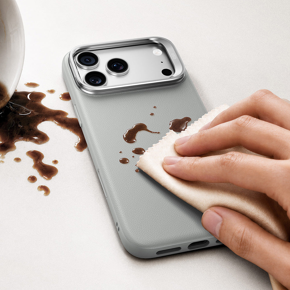 Калъф MagSafe за Apple iPhone 18 Pro Max / 17 Pro Max, ESR, Atelier с поставка, Сив