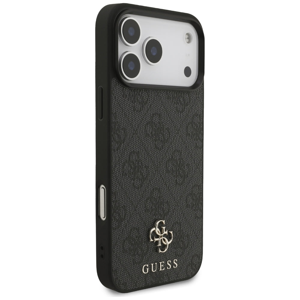 Калъф MagSafe за Apple iPhone 18 Pro Max / 17 Pro Max, Guess, 4G Small and Classic, Черен