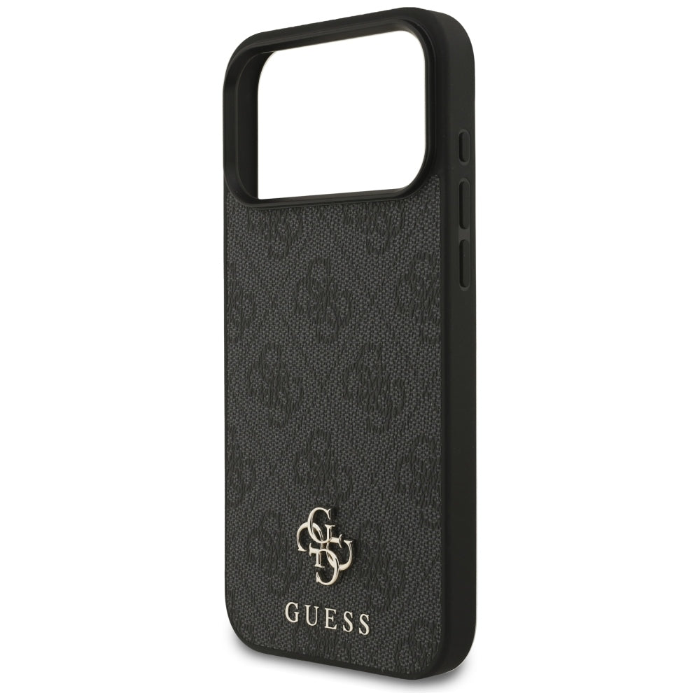 Калъф MagSafe за Apple iPhone 18 Pro Max / 17 Pro Max, Guess, 4G Small and Classic, Черен