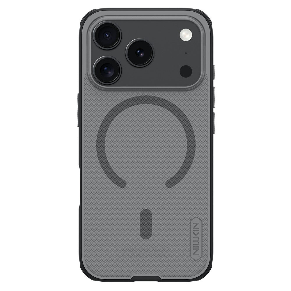 Калъф MagSafe за Apple iPhone 18 Pro Max / 17 Pro Max, Nillkin, Super Shield Pro, Черен Прозрачен Сатениран