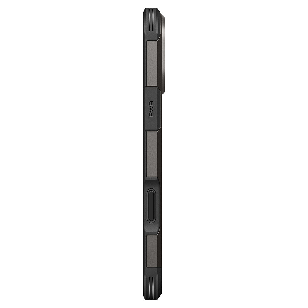 Калъф MagSafe за Apple iPhone 18 Pro Max / 17 Pro Max, Spigen, Tough Armor T, Сив ACS12137
