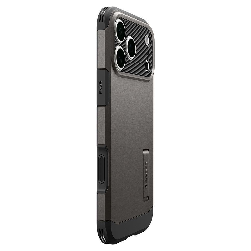 Калъф MagSafe за Apple iPhone 18 Pro Max / 17 Pro Max, Spigen, Tough Armor T, Сив ACS12137