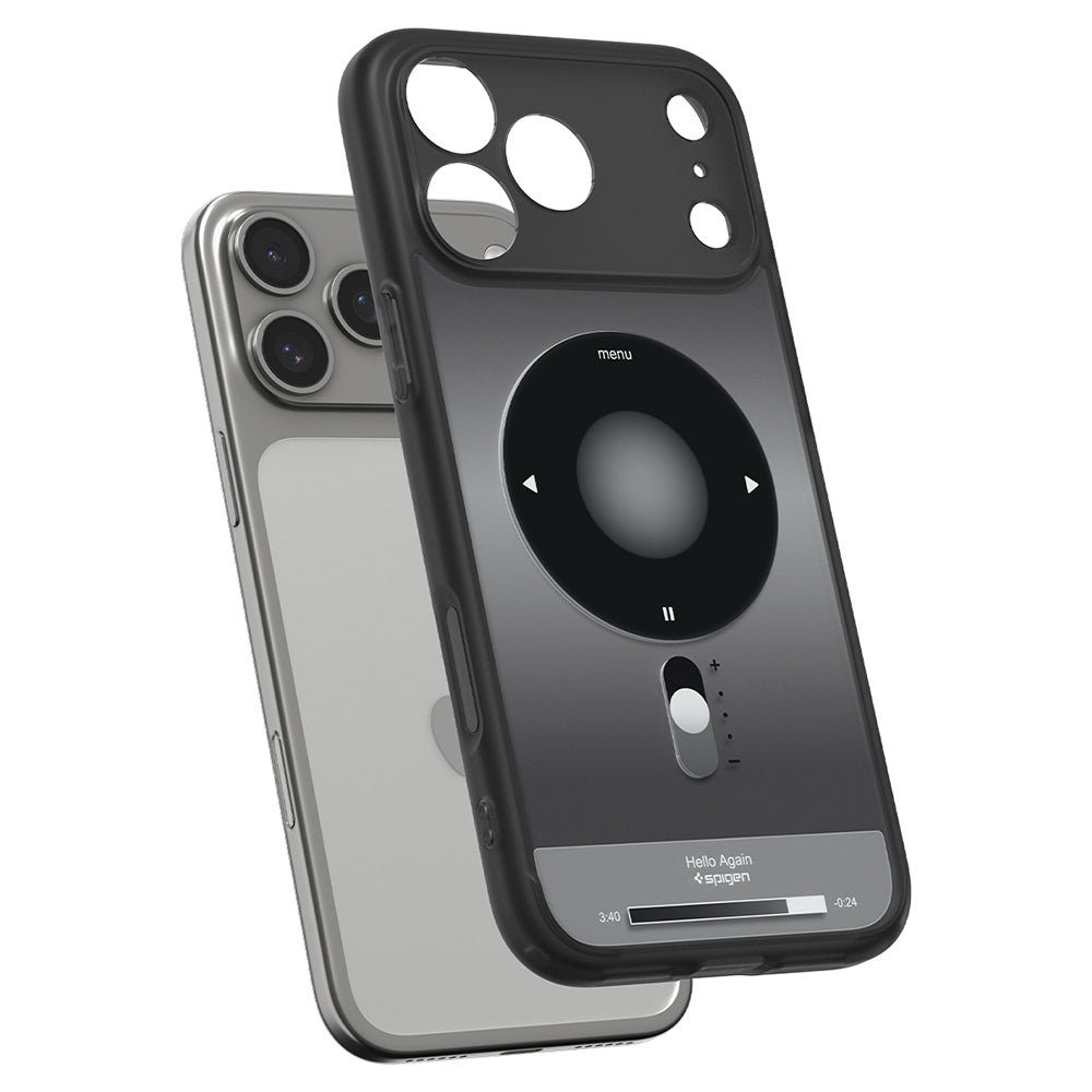 Калъф MagSafe за Apple iPhone 18 Pro Max / 17 Pro Max, Spigen, Ultra Hybrid Classic, Черен ACS12131