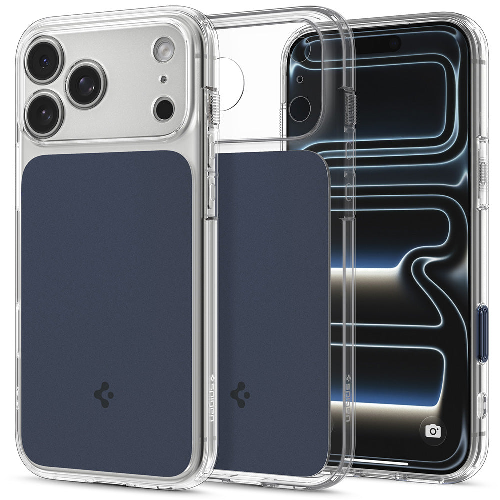 Калъф MagSafe за Apple iPhone 18 Pro Max / 17 Pro Max, Spigen, Ultra Hybrid T, Матиран син ACS12135